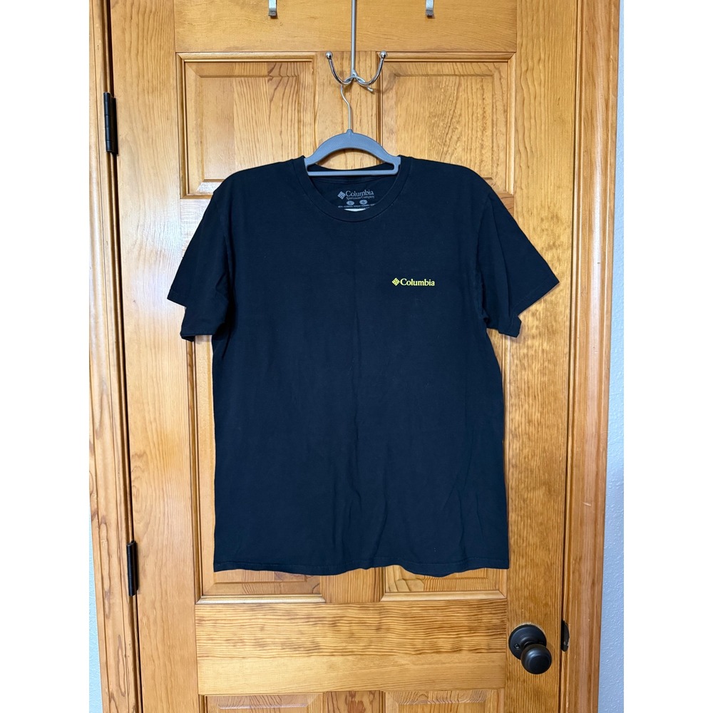Columbia Sportswear Company Men's Black Graphic T-Shirt Large Outdoor Gear